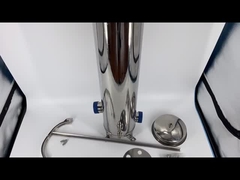 बेस्ट सेलर सिंगल स्टेनलेस स्टील बैग फिल्टर हाउसिंग के लिए फ्लैंज प्रकार कवर पानी उपचार के लिए