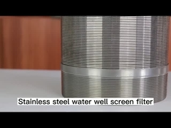 पानी के कुएं जॉनसन स्क्रीन अच्छी तरह से बिंदु स्क्रीन 3 इंच