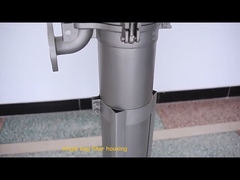 Ruiao स्टेनलेस स्टील SUS304 316 फिल्टर आवास एकल/मल्टी-बैग फिल्टर आवास शराब बीयर रस के लिए